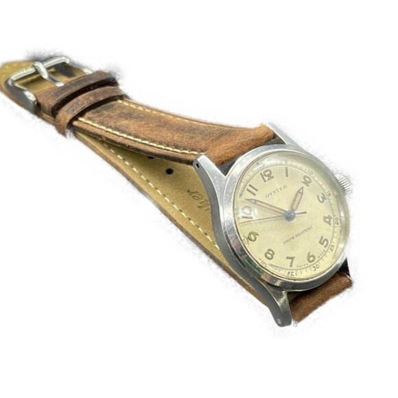 Rolex 34MM RWC Shock Resisting Oyster Rolex Watch Company Manual Ref. 4453 main image 8